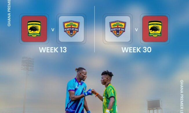 Super Clash dates confirmed: Kotoko and Hearts set for two titanic showdowns in 2026/27 Premier League