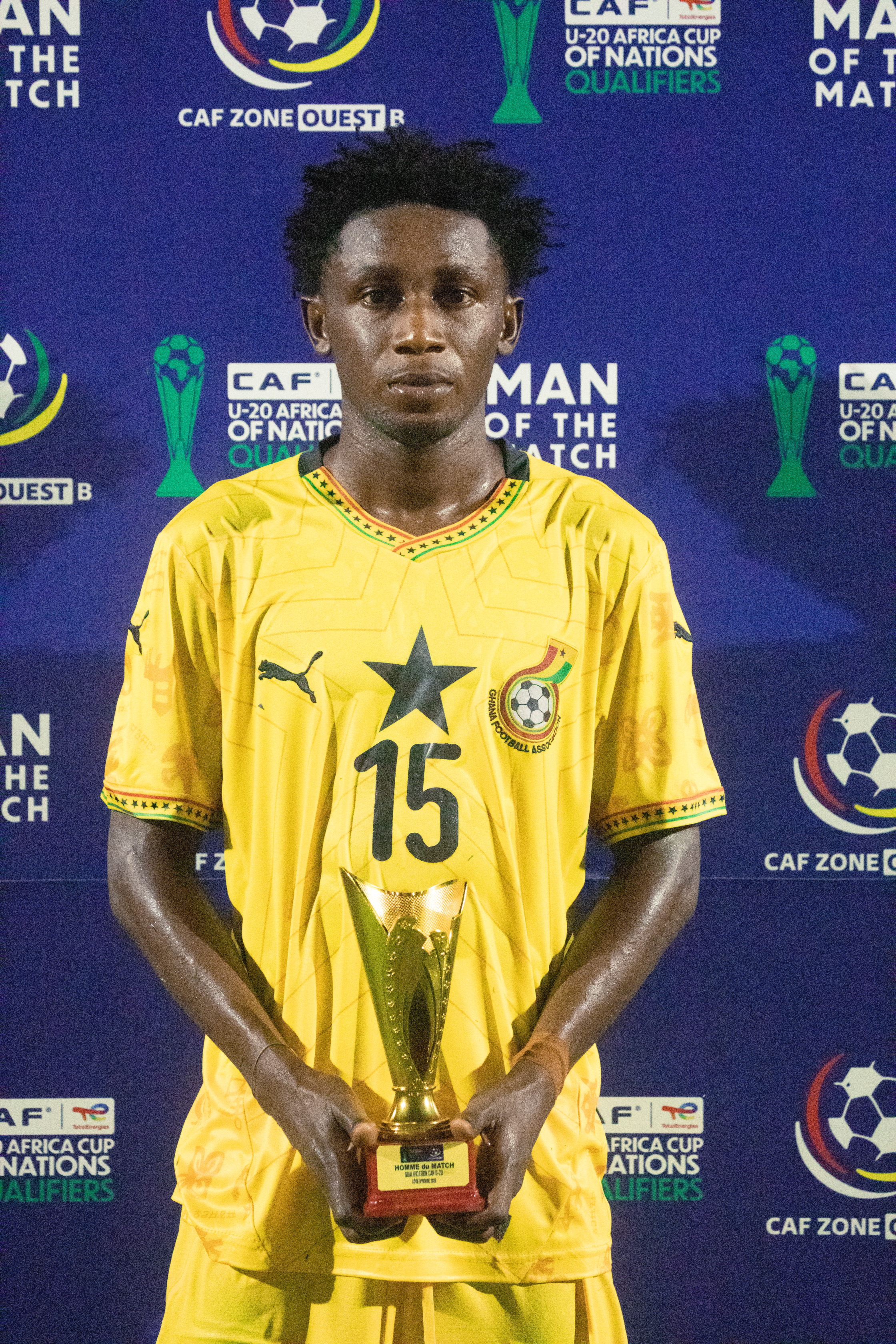 WAFU B U20: Mohammed Zaidan named Man of the Match after spirited display against Burkina Faso