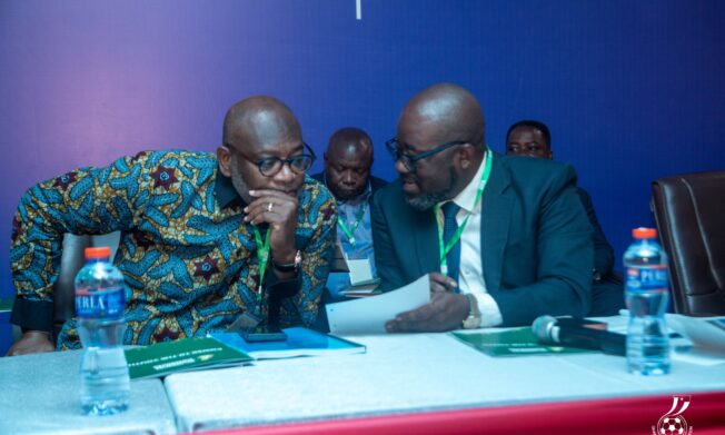 President Simeon-Okraku updates Congress on progress at Ghanaman Soccer Centre of Excellence