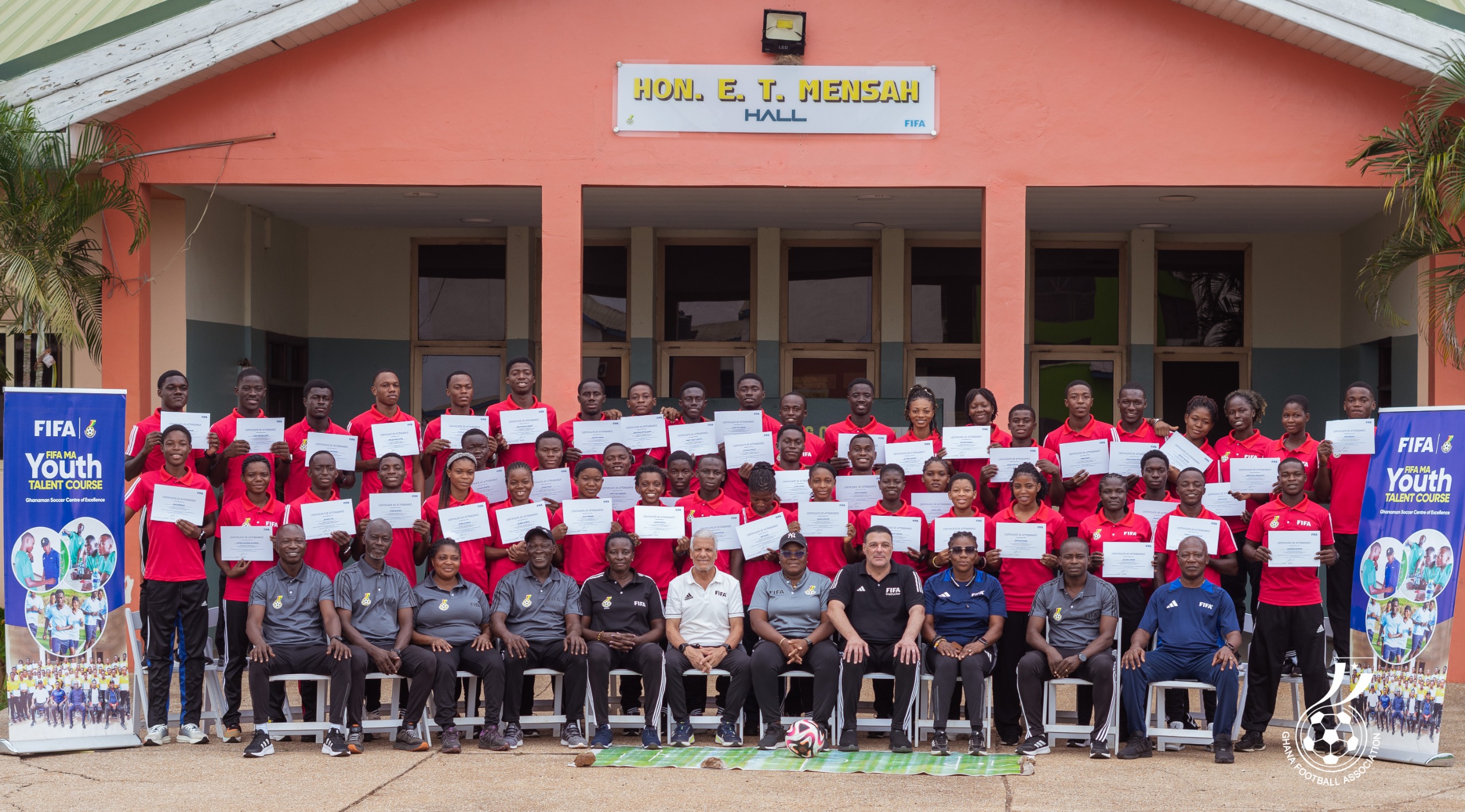 FIFA MA Young Talent Refereeing Programme Closes Successfully at Prampram