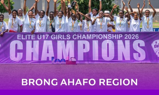 Brong Ahafo crowned champions of Elite U17 Girls Colts competition after penalty shootout win