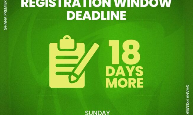 Countdown:18 days to closure of GFA Registration window