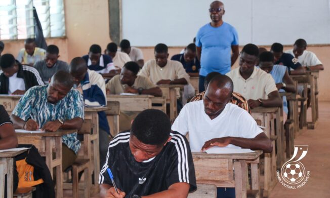Southern Sector Referees Undergo Written Test in Koforidua