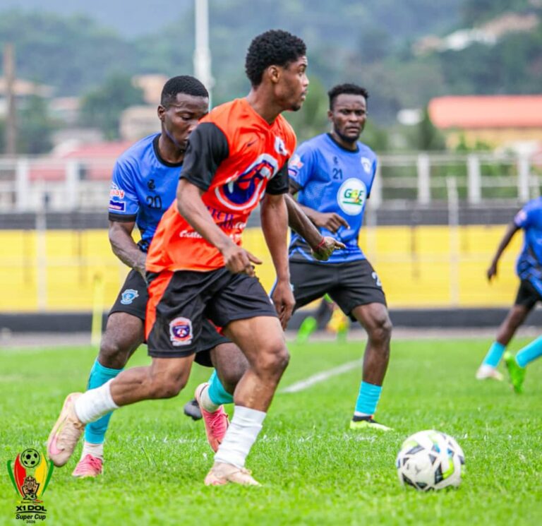 X1 Energy Drink DOL Super Cup: Debibi United held to thrilling draw by Attram De Visser in six-goal opener