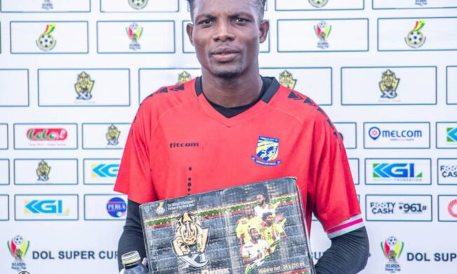 Anthony Brefo bags Man of the Match award as Tamale City hold Semper Fi
