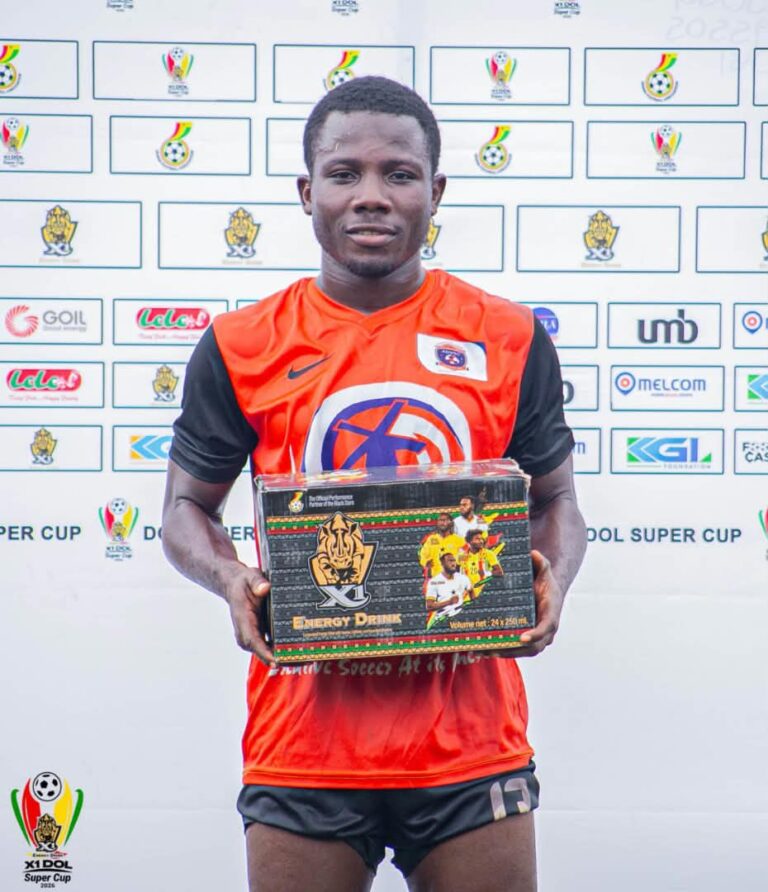 X1 Energy Drink DOL Super Cup: Thomas Okyere wins Man of the Match after inspiring Attram De Visser victory
