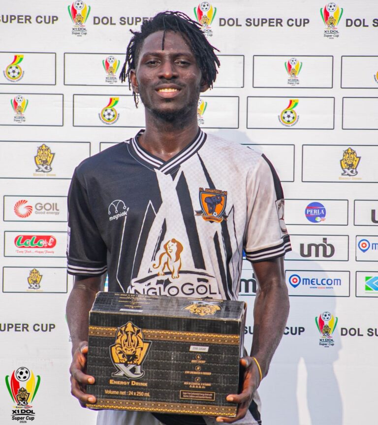 Frederick Twumasi named Man of the Match in AshantiGold win over Tamale City