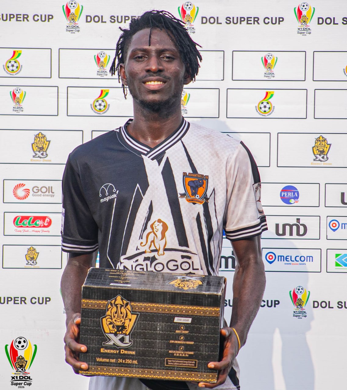 Frederick Twumasi named Man of the Match in AshantiGold win over Tamale City