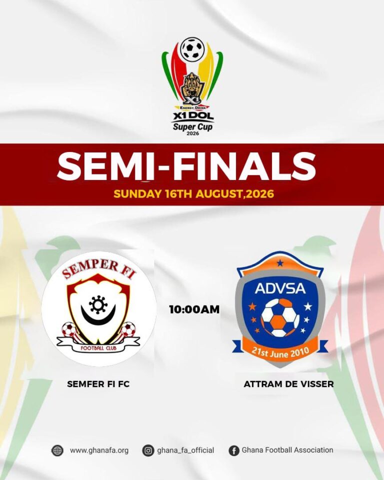 X1 Energy Drink DOL Super Cup: Semper Fi face Attram De Visser in Semi-Final 