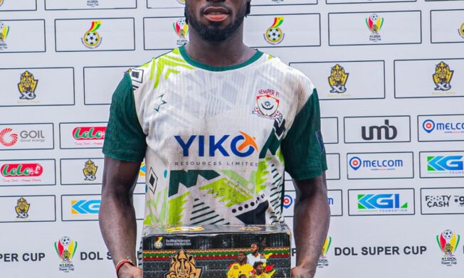 Samuel Boakye wins Man of the Match as Semper Fi reach X1 Energy Drink DOL Super Cup Final