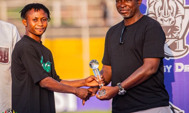 Rahim Akanta finishes as Top Scorer of X1 Energy Drink DOL Super Cup