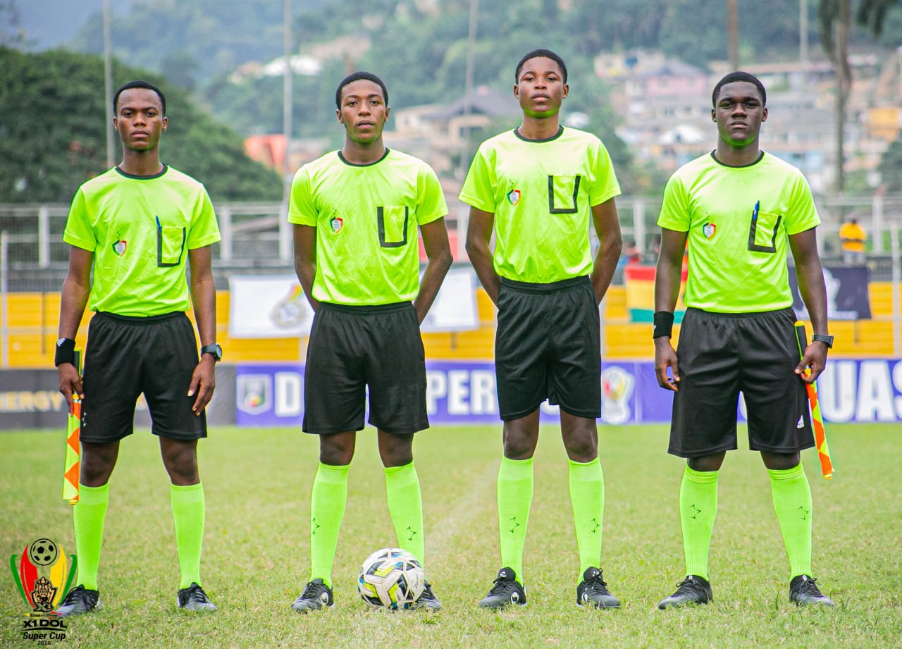 Pictures: Catch Them Young Referees make great impact at 2026 X1 Energy Drink DOL Super Cup