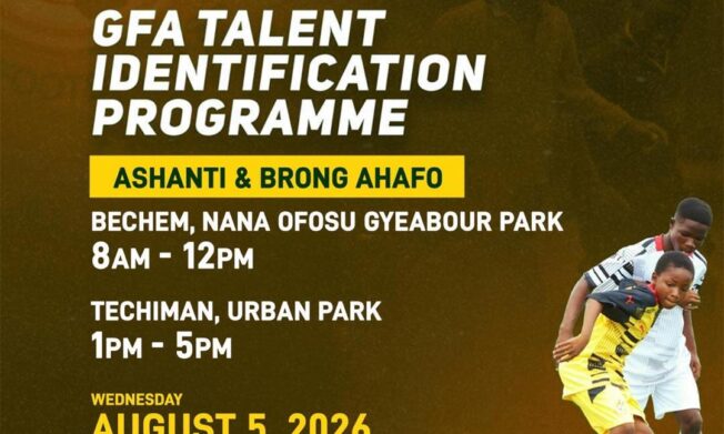 GFA Talent Identification programme heads to Brong Ahafo and Ashanti for final Elite Academy selection