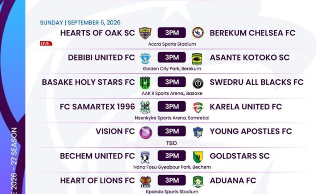 2026-27 Premier League: TV schedule for Matchday 1 announced