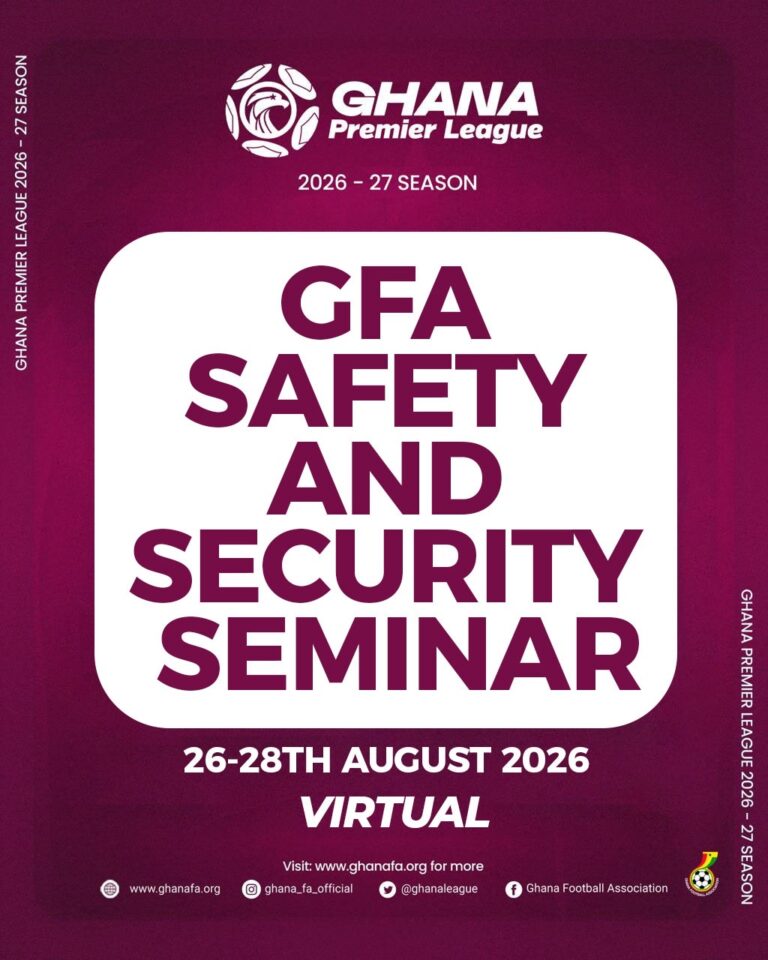 GFA to hold Safety and Security seminar for Premier League Clubs