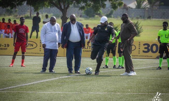 2026 MTN Elite U-19: Hon. Eric Edem Agbana kicks off Inter-Regional Division Two Championship in Prampram