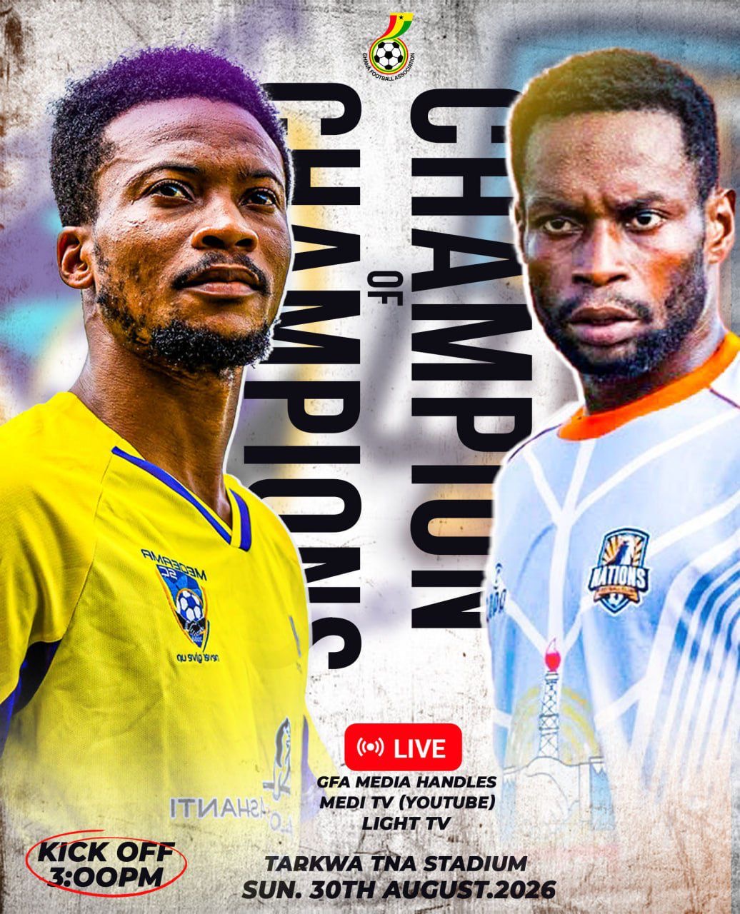 GFA Media, Medi TV and Light TV to broadcast Medeama - Nations Champion of Champions clash