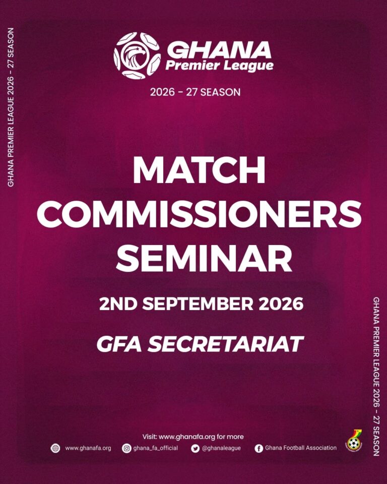 GFA to train Premier League Match Commissioners ahead of new season