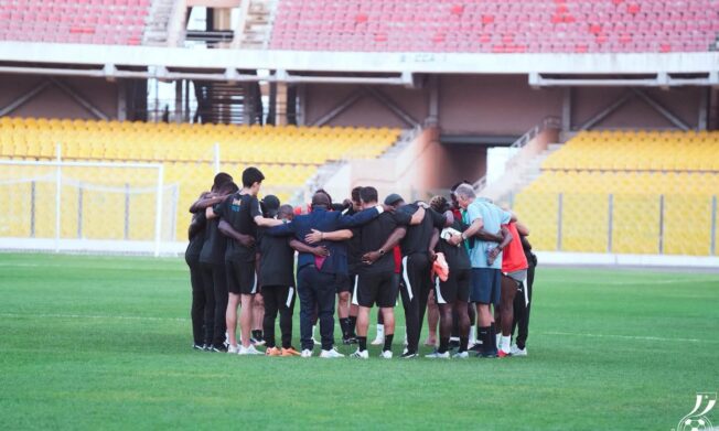 Black Stars to depart Accra for Cote d'Ivoire on Wednesday ahead of AFCON qualifier against Elephants