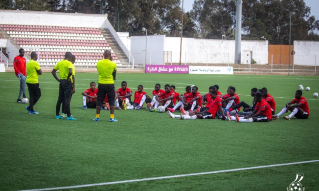 Black Starlets hold recovery training session after Morocco win
