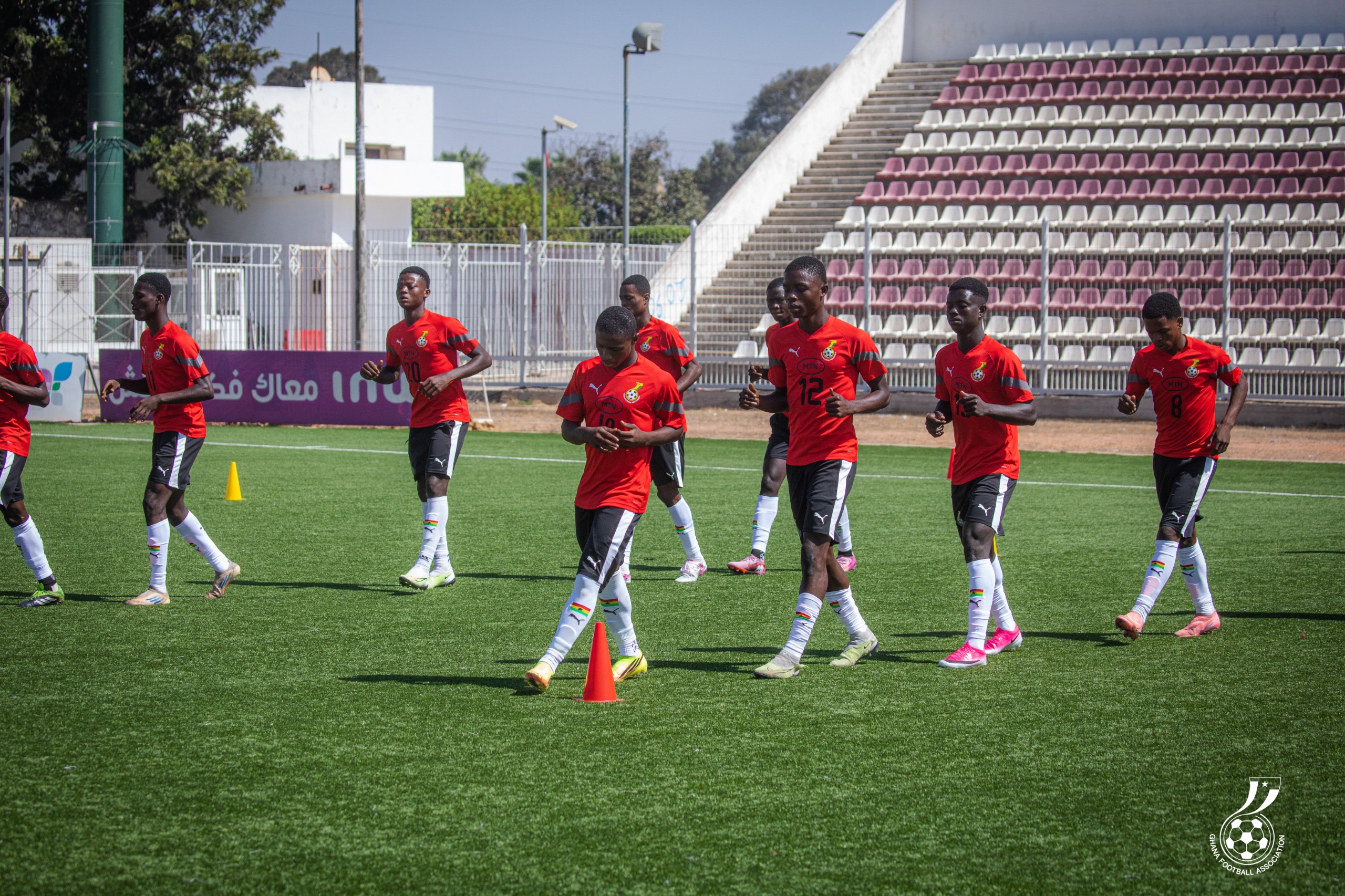 Black Starlets hold first training session in Rabat ahead of Morocco friendly