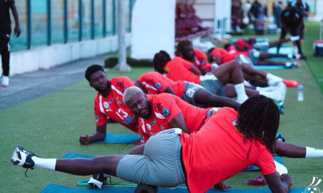 Black Stars return to training ahead of Gambia clash