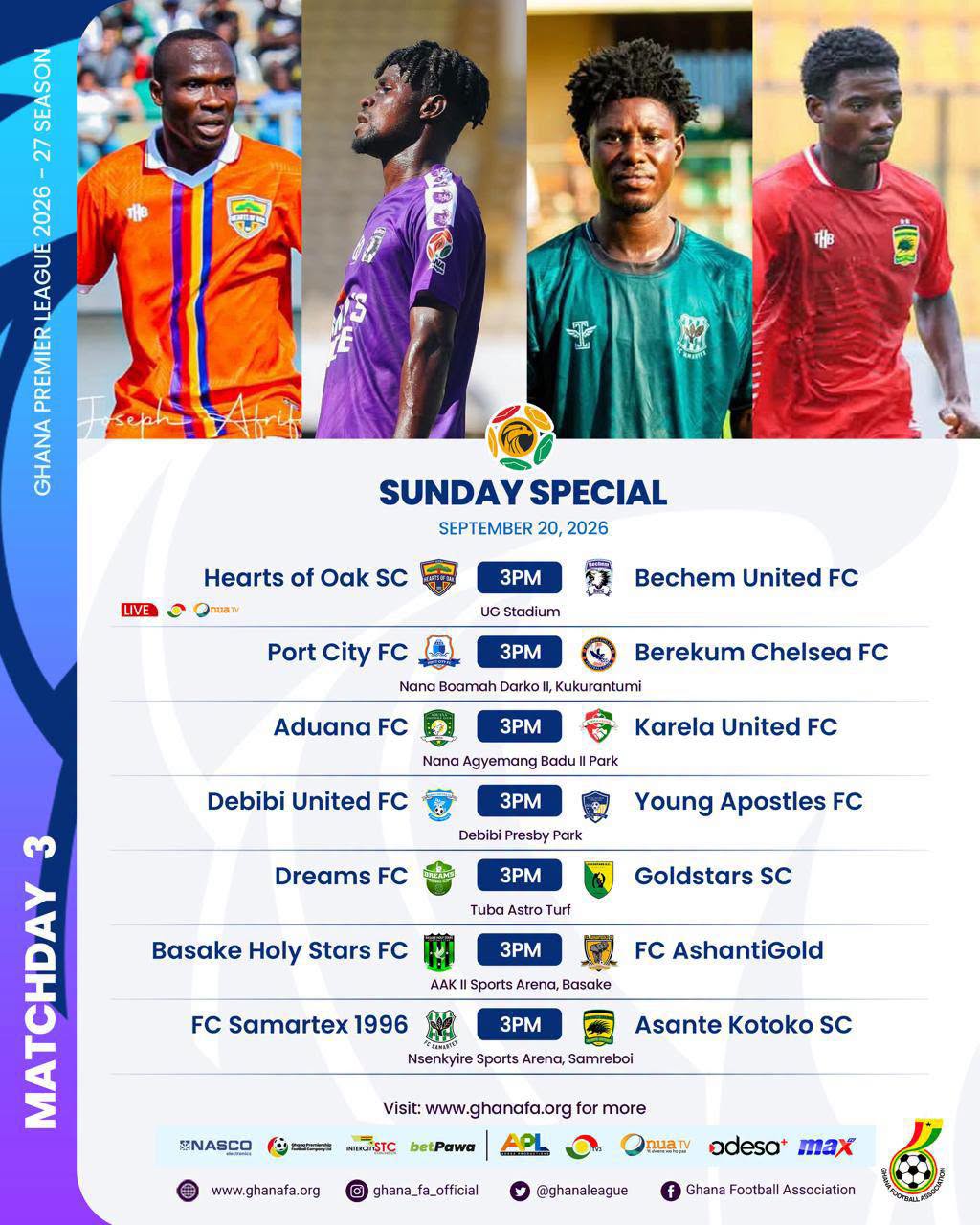 Premier League Matchday three Preview