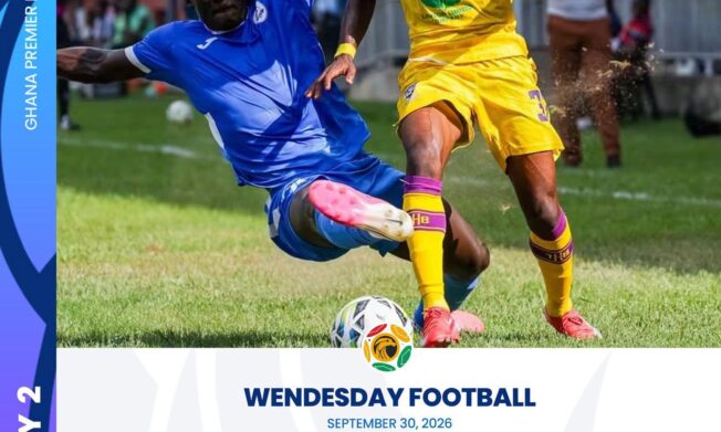 Premier League: Kelvin Nkrumah strike sends Medeama top