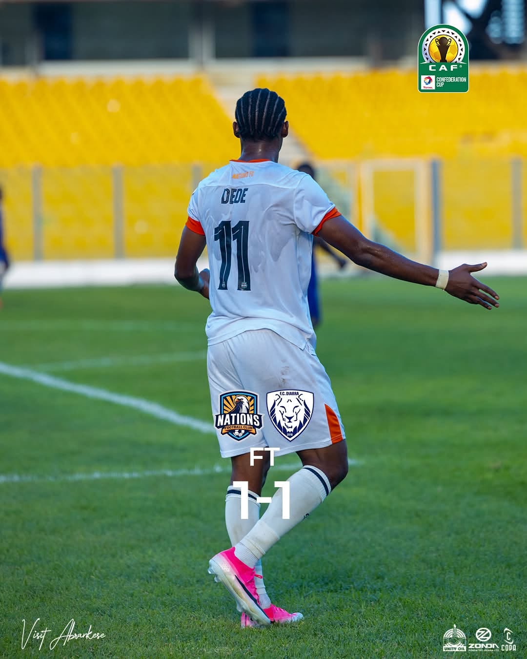Diarra deny Nations FC comeback as 2026/27 CAF Confederation Cup dream ends