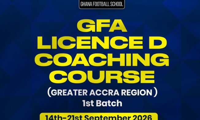 GFA to host Licence D Coaching Course in Greater Accra in two batches