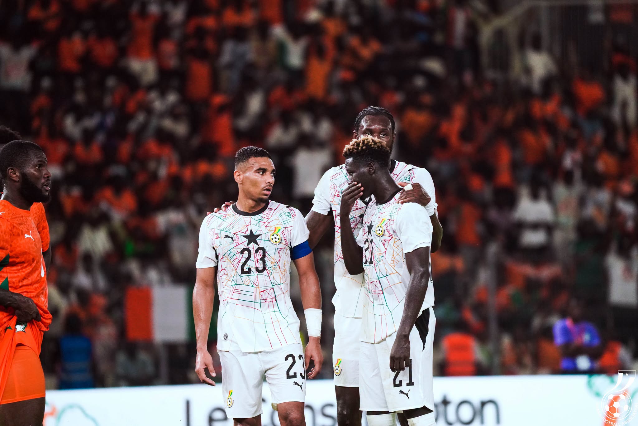PHOTOS: Black Stars' Africa Cup of Nations qualifier against Cote d'Ivoire in Bouaké