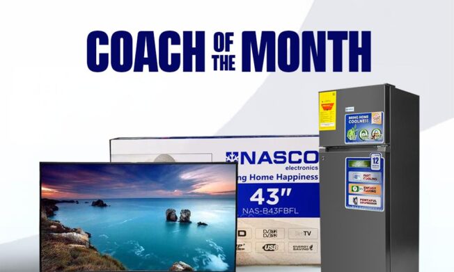 NASCO maintains big reward package for Coach of the month award