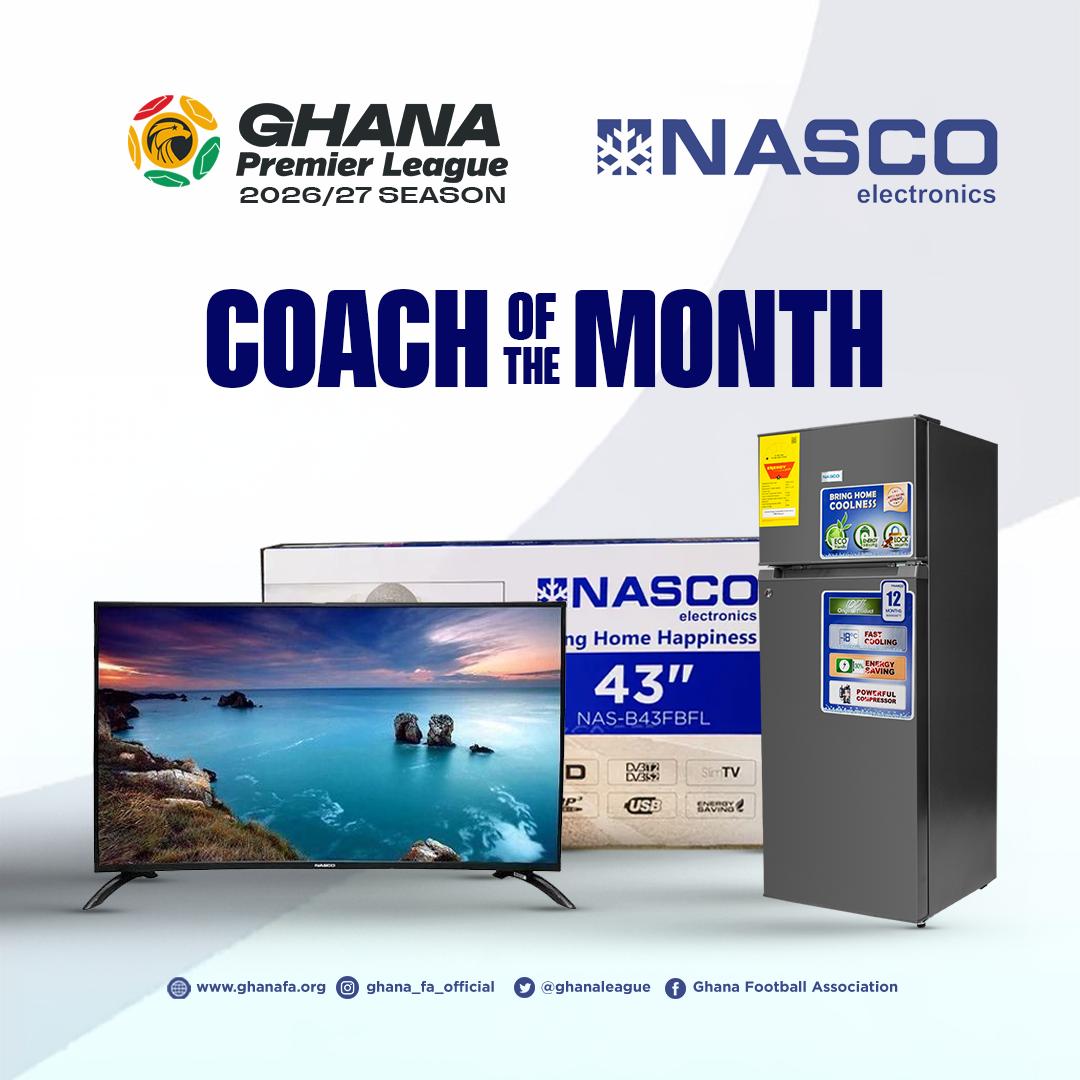 NASCO maintains big reward package for Coach of the month award