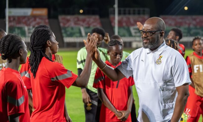 President Edwin Simeon-Okraku visits Black Princesses in Poland, backs team to make history