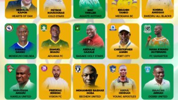 Ghanaian Coaches dominate Ghana Premier League 2026/27 dugouts
