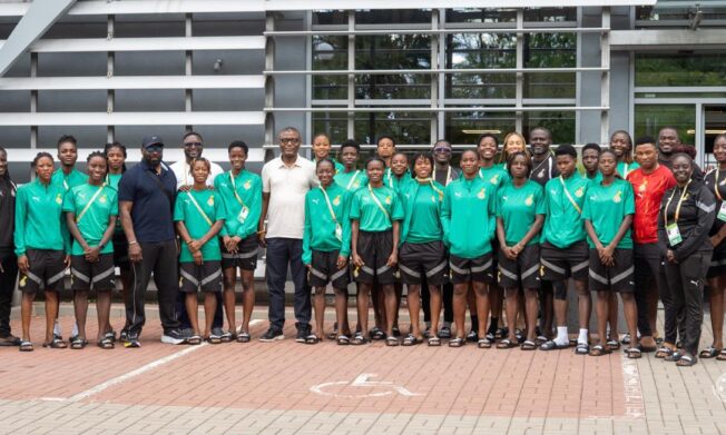 Minister for Sports and Recreation visits Black Princesses ahead of U-20 Women's World Cup opener