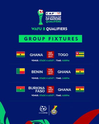 https://www.ghanafa.org/black-starlets-to-begin-u-17-afcon-qualifying-campaign-against-togo-on-october-10