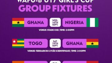 Black Maidens open WAFU B Girls Cup with Nigeria clash