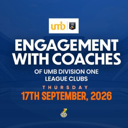 https://www.ghanafa.org/umb-division-one-league-coaches-to-attend-workshop-ahead-of-new-season