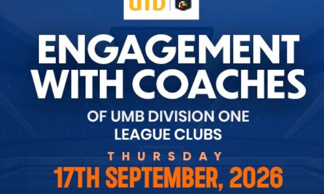 UMB Division One League coaches to attend workshop ahead of new season