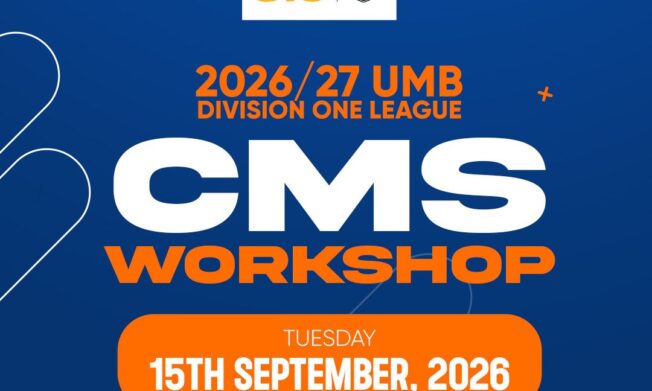 UMB Division One League clubs to undergo CMS training in readiness for 2026/27 campaign
