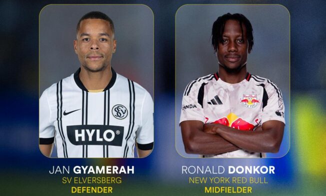 Jan Gyamerah and Ronald Donkor earn maiden Black Stars call-ups