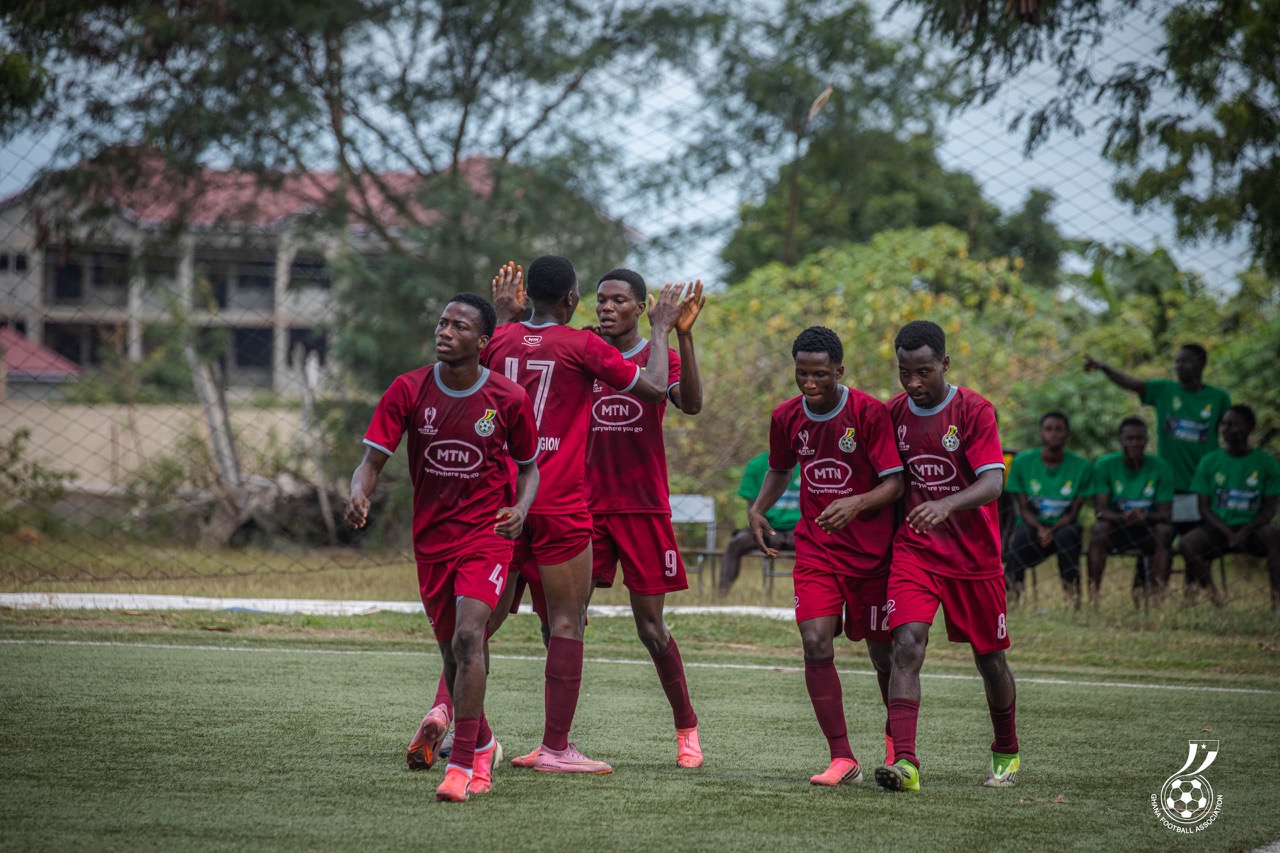 MTN Elite U-19: Ashanti Region storm into Final with dramatic semi-final win over Central Region 