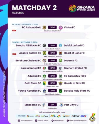 https://www.ghanafa.org/2026-27-premier-league-tv-schedule-for-matchday-2-announced