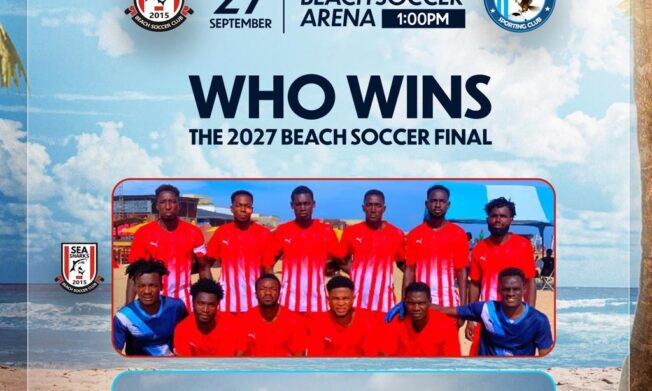 Beach Soccer Final: Sea Sharks, Vodza Iron Breakers battle for 2026 crown