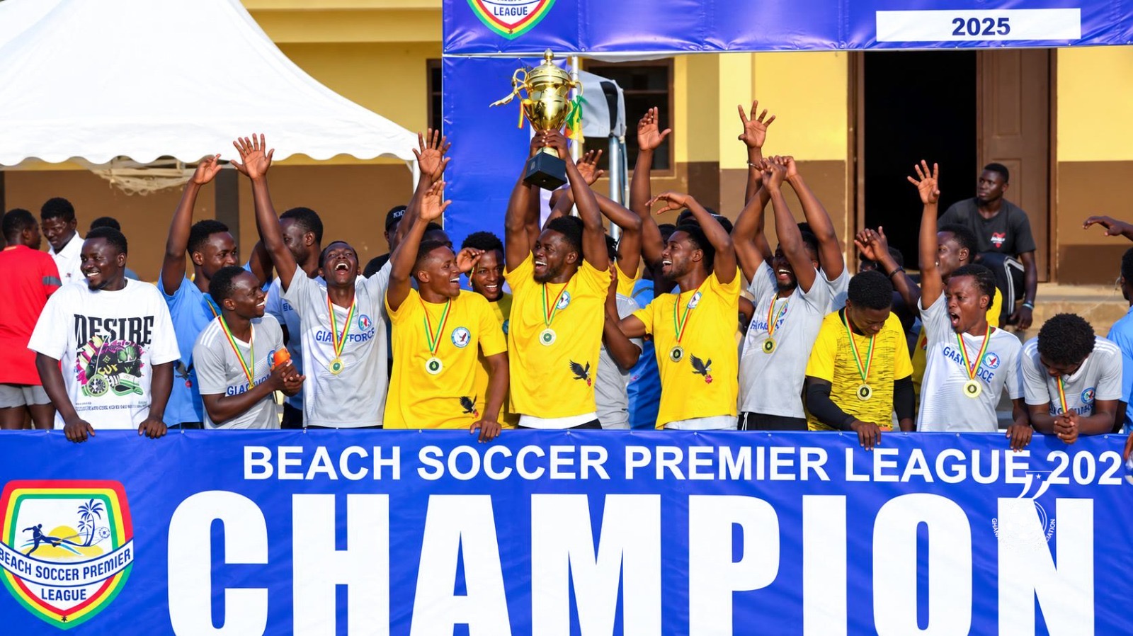 Vodza Iron Breakers crowned 2025 Beach Soccer Premier League Champions