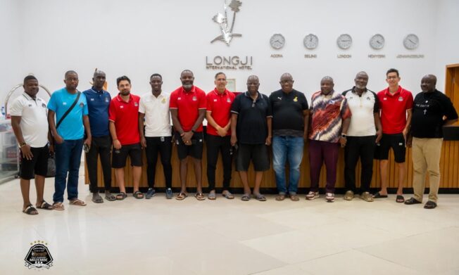 GFA delegation welcomes TP Mazembe to Tarkwa ahead of Medeama CAF Champions League clash