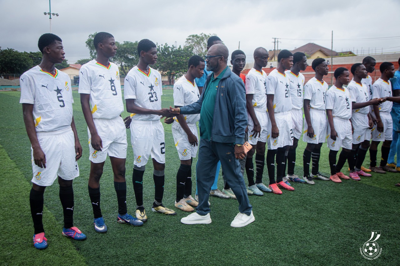 President Kurt E.S visits U-15 Boys ahead of inaugural FIFA U-15 World Cup & Festival 2026