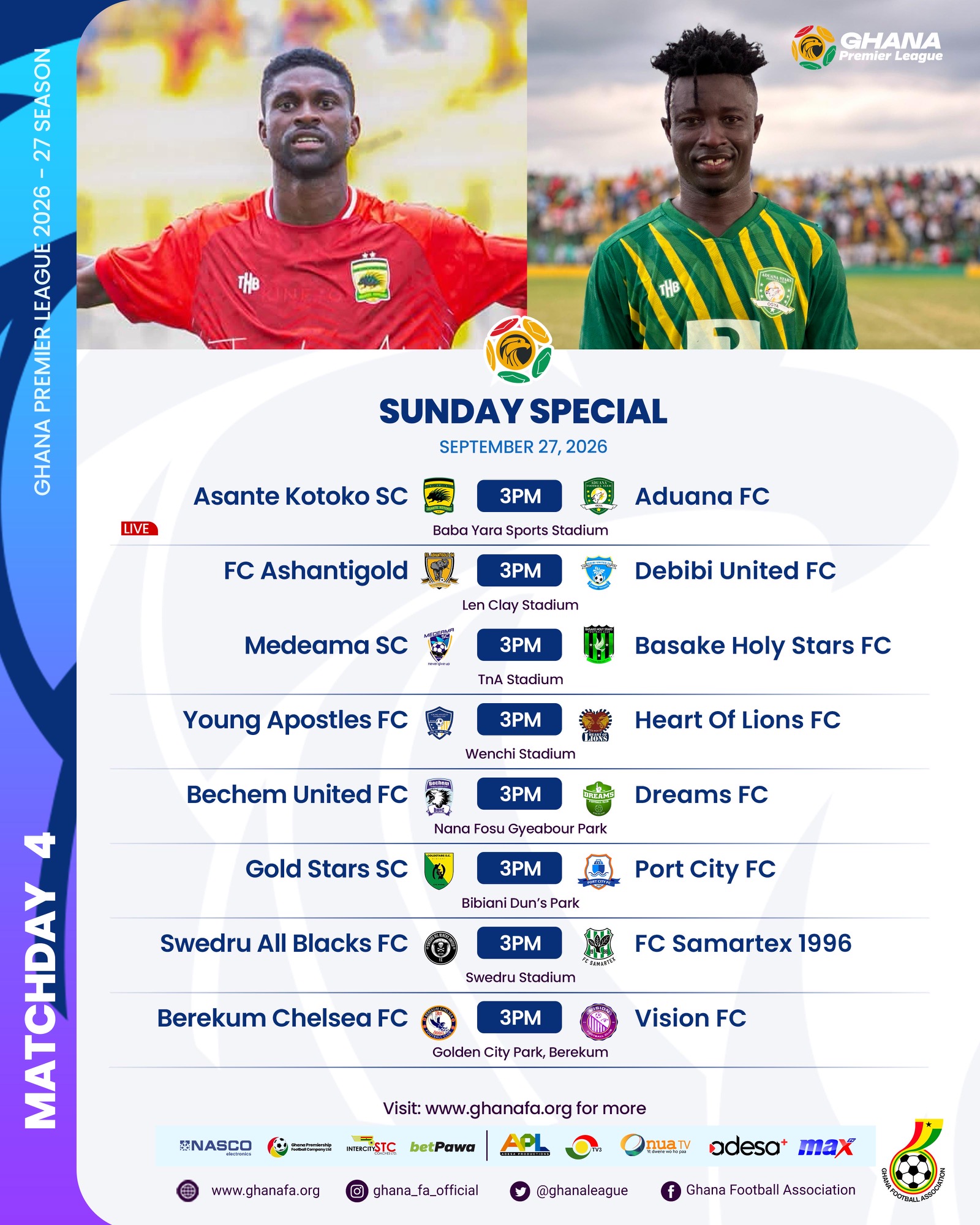 Premier League Matchday 4 Preview