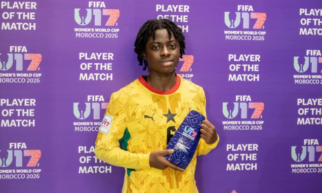Jessica Appiah wins player of the match after inspiring Black Maidens against Brazil